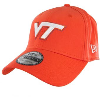 Virginia Tech Hokies New Era 39Thirty Team Classic Orange Flex Fit Hat (Adult S/M)