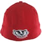 Wisconsin Badgers New Era 39Thirty Team Classic Red Flex Fit Hat (Adult S/M)
