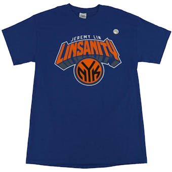 New York Knicks Reebok Jeremy Lin "Linsanity" SS Shirt (Adult S)