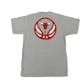 Chicago Bulls Adidas Grey The Go To Tee Shirt (Adult M)