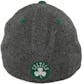 Boston Celtics Adidas Gray Flex Fit Hat (Adult L/XL)