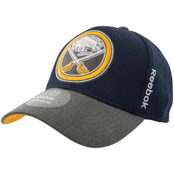 Buffalo Sabres Reebok Center Ice Collection Navy Playoff Flex Fit Hat (Adult S/M)