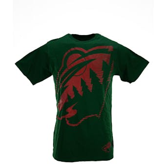 Minnesota Wild Reebok Green The New SLD Tee Shirt (Adult XXL)