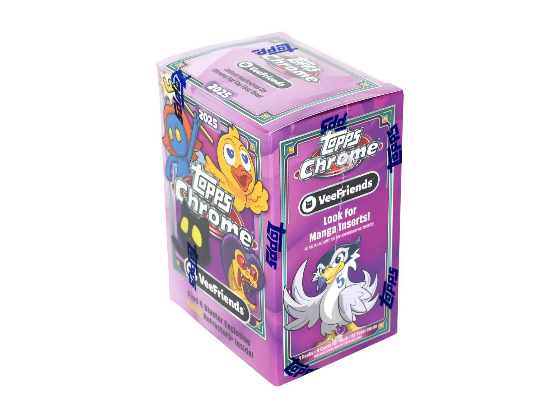 VeeFriends Chrome Blaster 8-Pack Box (Topps 2025) | DA Card World
