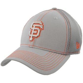 San Francisco Giants New Era 39Thirty Gray Neo Flex Fit Hat (Adult S/M)