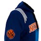 New York Knicks Adidas Blue Fleece Pullover Hoodie (Adult S)