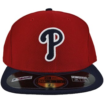Philadelphia Phillies New Era Red Diamond Era 59Fifty Fitted Hat (7 1/8)