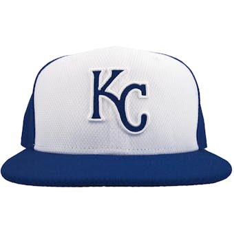 Kansas City Royals New Era Diamond Era 59Fifty Fitted Royal & White Hat