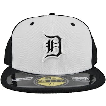 Detroit Tigers New Era Navy & White Diamond Era 59Fifty Fitted Hat (7 1/8)