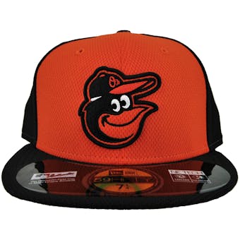 Baltimore Orioles New Era Black & Orange Diamond Era 59Fifty Fitted Hat (7 3/4)
