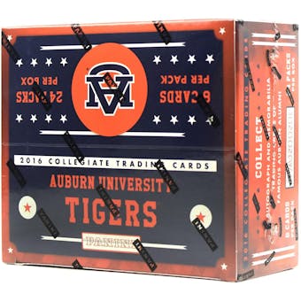2016 Panini Auburn Tigers Multi-Sport 24-Pack Box