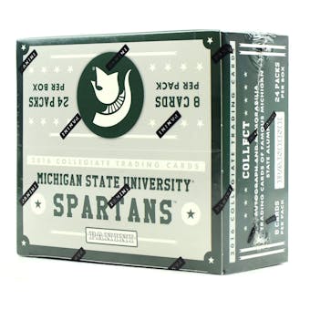2016 Panini Michigan State Spartans Multi-Sport 24-Pack Box