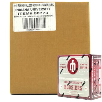 2016 Panini Indiana Hoosiers Multi-Sport 24-Pack 20-Box Case
