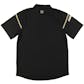Pittsburgh Penguins Reebok Black Center Ice Performance Play Dry Polo (Adult Large)