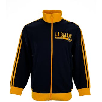 Los Angeles Galaxy Adidas Navy Colony Full Zip Track Jacket (Adult S)