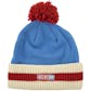 Quebec Nordiques CCM Reebok Blue Cuffed Knit Pom Hat (Adult OSFA)