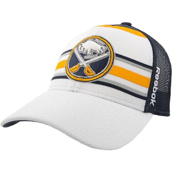 Buffalo Sabres Reebok Navy & White Structured Adjustable Hat (Adult One Size)