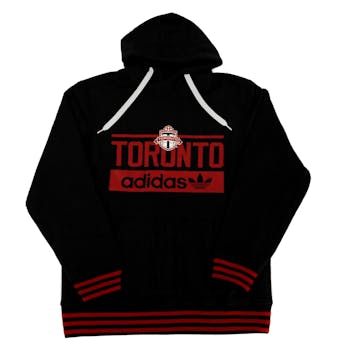 Toronto FC Adidas Black Fleece Hoodie (Adult L)