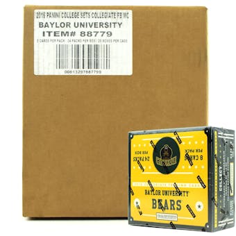 2016 Panini Baylor Bears Multi-Sport 24-Pack 20-Box Case
