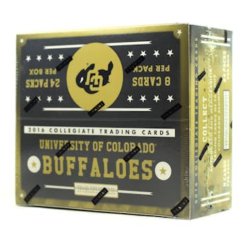 2016 Panini Colorado Buffaloes Multi-Sport 24-Pack Box