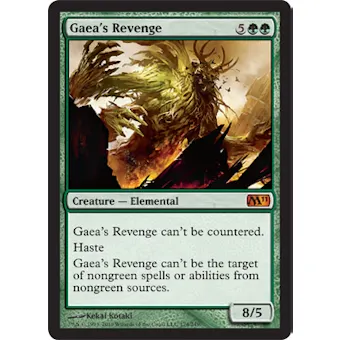 Magic the Gathering 2011 Single Gaea's Revenge Foil