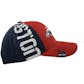 Washington Capitals Reebok Navy & Red Center Ice Draft Structured Flex Fit Hat (Adult L/XL)