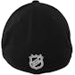 Boston Bruins Reebok Black Center Ice Locker Room Structured Flex Fit Hat (Adult S/M)