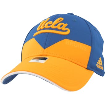 UCLA Bruins Adidas Blue & Yellow Structured Flex Fit Hat (Adult S/M)