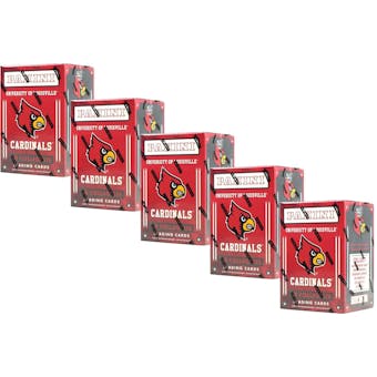 2016 Panini Louisville Cardinals Multi-Sport Blaster Box (Lot of 5)