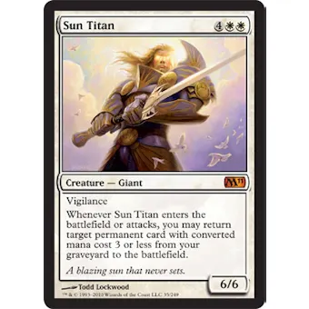 Magic the Gathering 2011 Single Sun Titan Foil