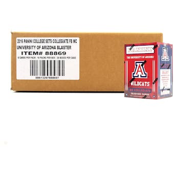 2016 Panini Arizona Wildcats Multi-Sport Blaster 20-Box Case