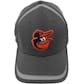 Baltimore Orioles New Era 39Thirty (3930) Gray Reflectaline Flex Fit Hat (Adult L/XL)