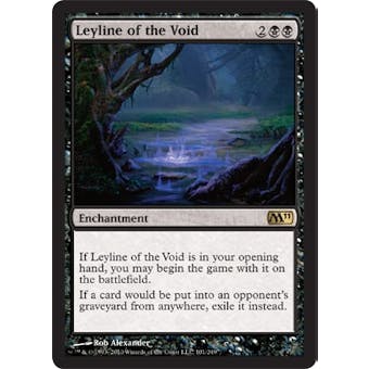 Magic the Gathering 2011 Single Leyline of the Void - NEAR MINT (NM)