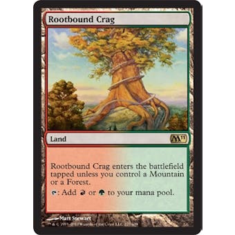 Magic the Gathering 2011 Single Rootbound Crag - NEAR MINT (NM)