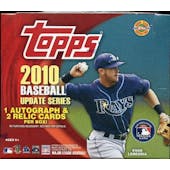 2010 Topps Update Baseball Jumbo Box
