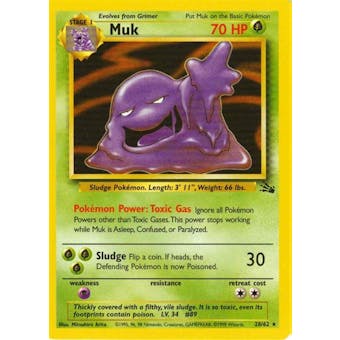 Pokemon Fossil Single Muk 13/62