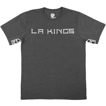Los Angeles Kings Hands High Black Tri Blend Tee Shirt (Adult Large)
