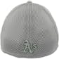 Oakland Athletics New Era 39Thirty Gray Neo Flex Fit Hat (Adult L/XL)
