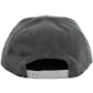 Oakland Raiders New Era 9Fifty Basic Gray Flat Brim Snapback Hat (Adult One Size)