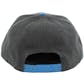 Houston Oilers New Era 9Fifty Basic Gray Retro Flat Brim Snapback Hat (Adult One Size)
