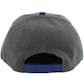 Denver Broncos New Era 9Fifty Basic Gray Retro Flat Brim Snapback Hat (Adult One Size)