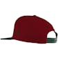 Minnesota Wild New Era 9Fifty Basic Red Flat Brim Snapback Hat (Adult S/M)