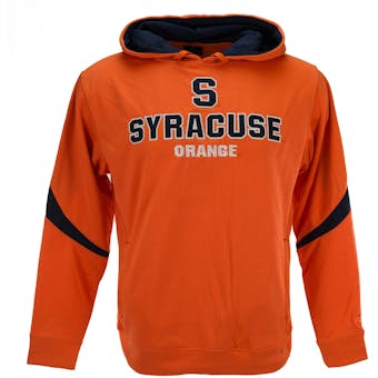 Syracuse Orange Colosseum Orange Triple Threat Pullover Performance Fleece Hoodie