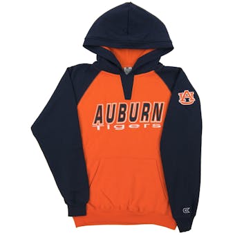 Auburn Tigers Colosseum Orange Youth Notch Pullover Hoodie (Youth XL)