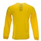 Michigan Wolverines Colosseum Yellow Black Ice Long Sleeve Tee Shirt (Adult L)
