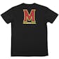 Maryland Terrapins Colosseum Black Youth Performance Pixel Tee Shirt (Youth XL)