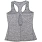 Oregon Ducks Colosseum Marled Gray Race Course Performance Tank Top