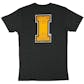 Iowa Hawkeyes Colosseum Gray Downslope Dual Blend Tee Shirt (Adult S)