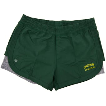 Oregon Ducks Colosseum Womens Green Runaway Shorts (Womens M)