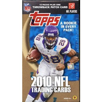 2010 Topps Football 10-Pack Box